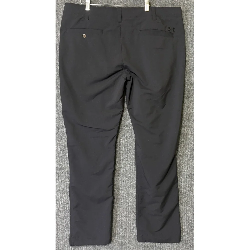 Under Armour Match Play Golf Pants Mens 42/34 Tapered Performance Flat Front